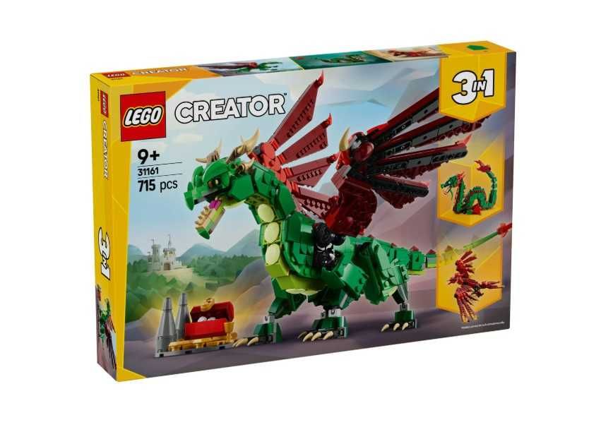 Lego Creator 31161 3-in-1  - Green Dragon Toy