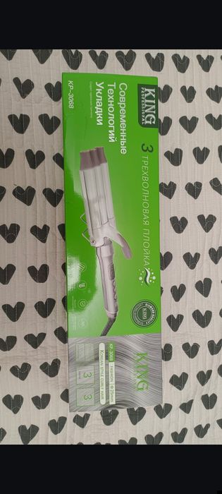 Плойка трехуровневая новая