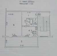 Продаётся 1ком квартира на массиве Феруза Улучшенная планировка