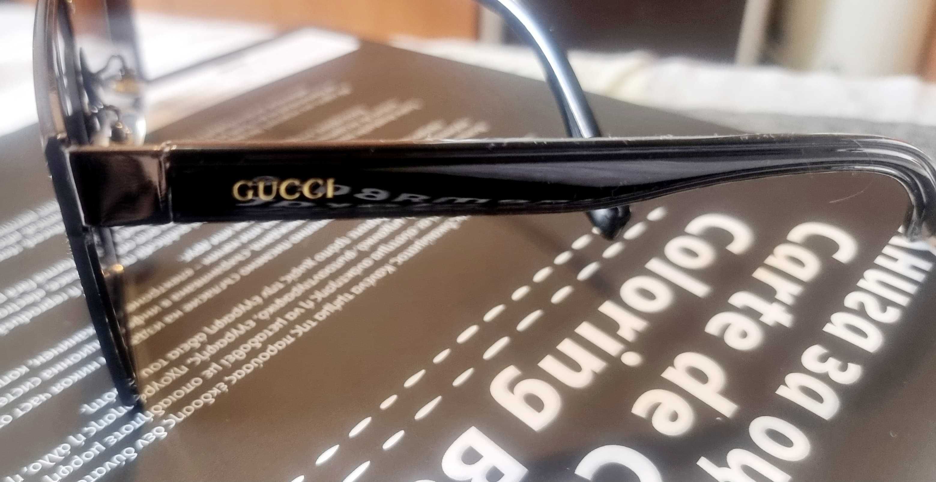 Ochelari de soare Gucci lentila neagra