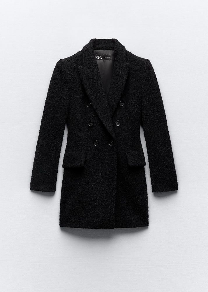 Palton Zara lana NOU, masura XS