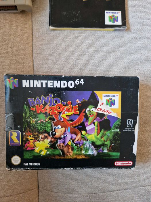 BANJO KAZOOIE игра за Nintendo 64 нинтендо 64 PAL VERSION Английска
