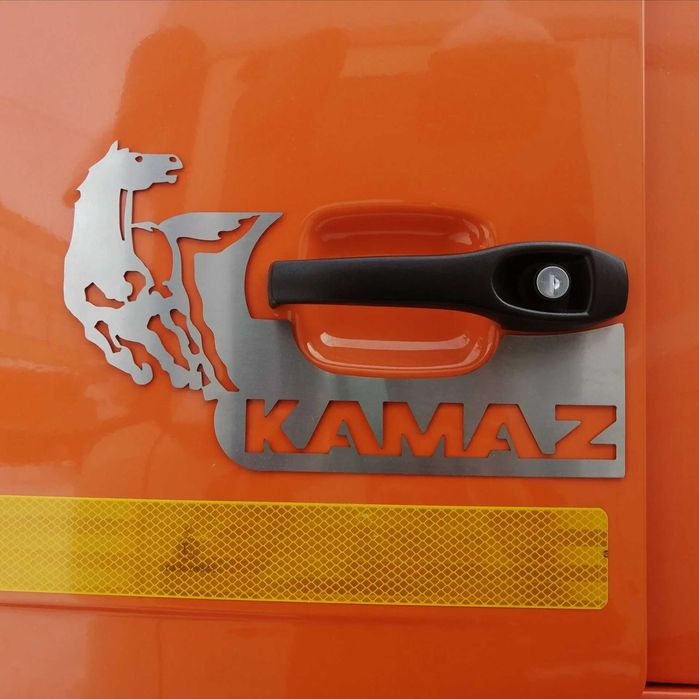 Накладка на дверную ручку КамАЗ, 2 шт. комплект + скотч