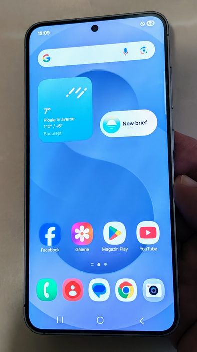 SAMSUNG Galaxy S25 5G Silver Shadow 12/128 GB ca nou +cadou !