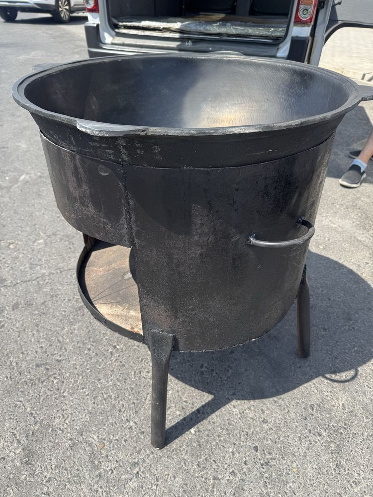 50litrli Qozon Ochoq 10kg osh ketadi chugun qozon