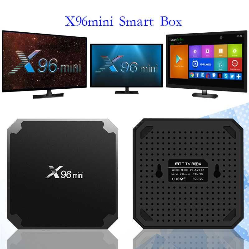 Смарт ТВ приставка X96 mini TV BOX 1/8 Гб Android для телевизоров