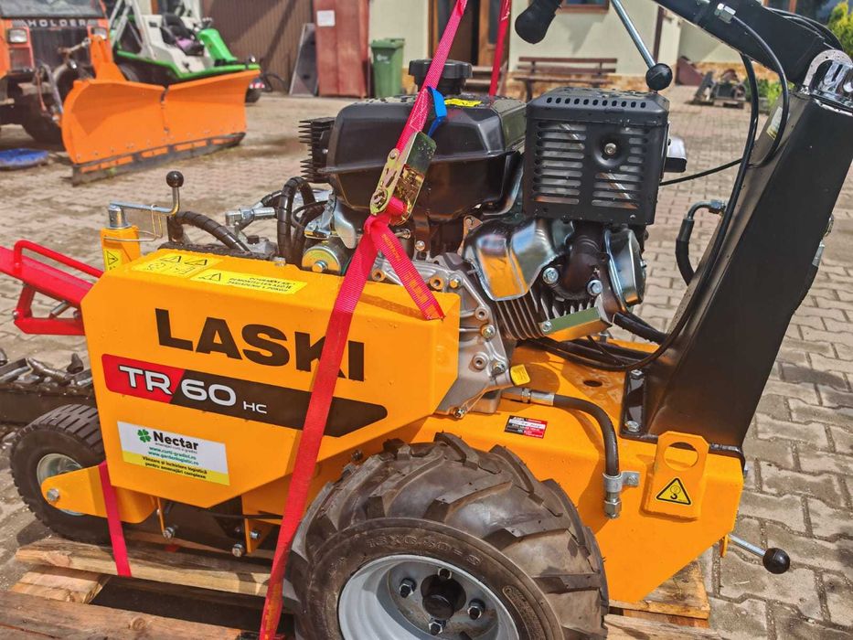 Laski TR60 utilaj de săpat şanţuri cu tracţiune hidraulică