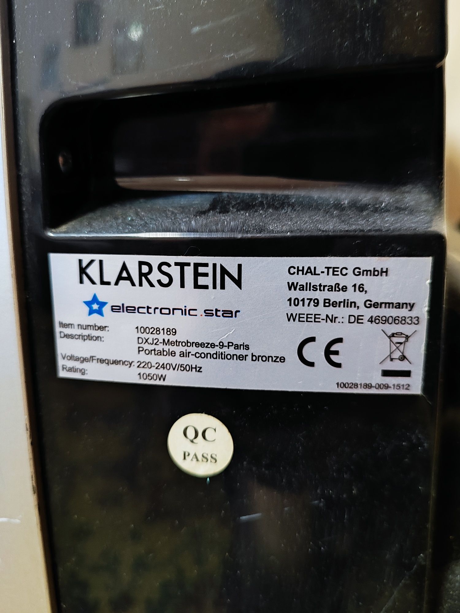 Aparat aer conditionat portabil Klarstein