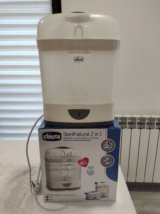 Sterilizator electric 2 in 1 Chicco SterilNatural, modular