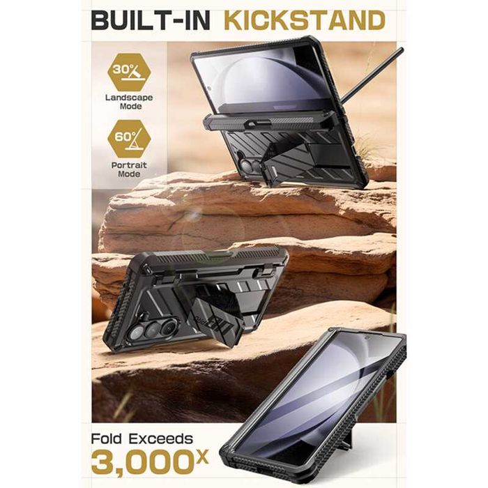 Huse hibride antisoc armor + Folie SAMSUNG Galaxy Z Fold6 Z Fold 5 5G