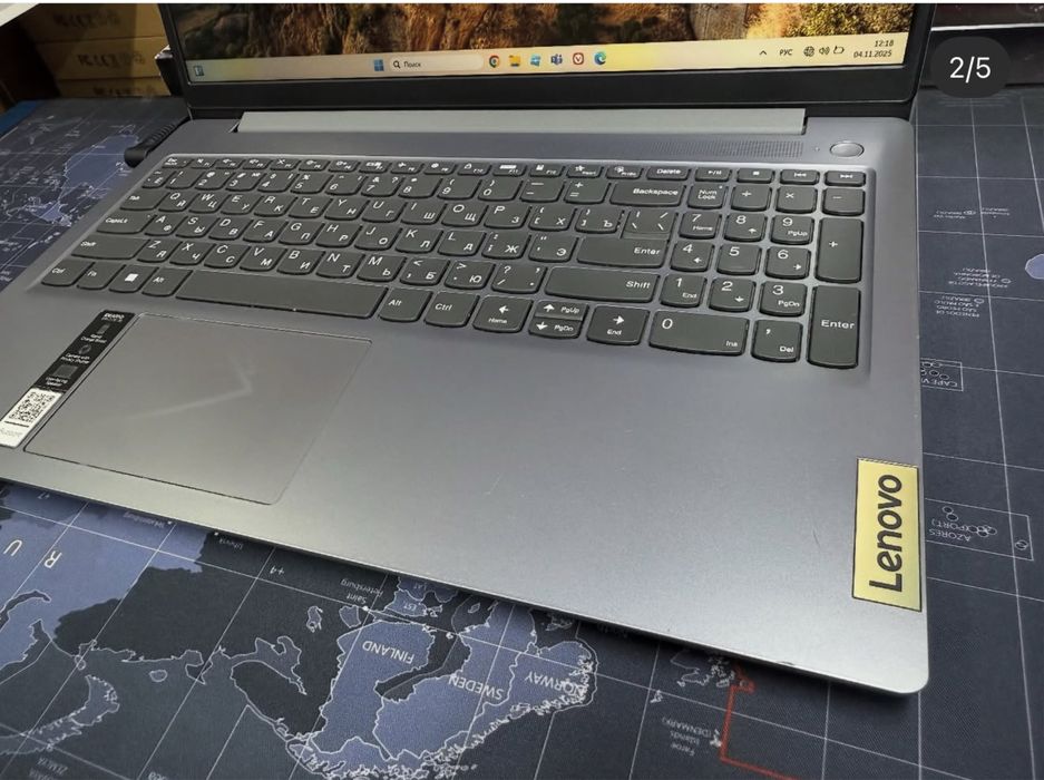 Lenovo ideapad Slim 3 Ryzen 5-7520U/16Gb/SSD512Gb