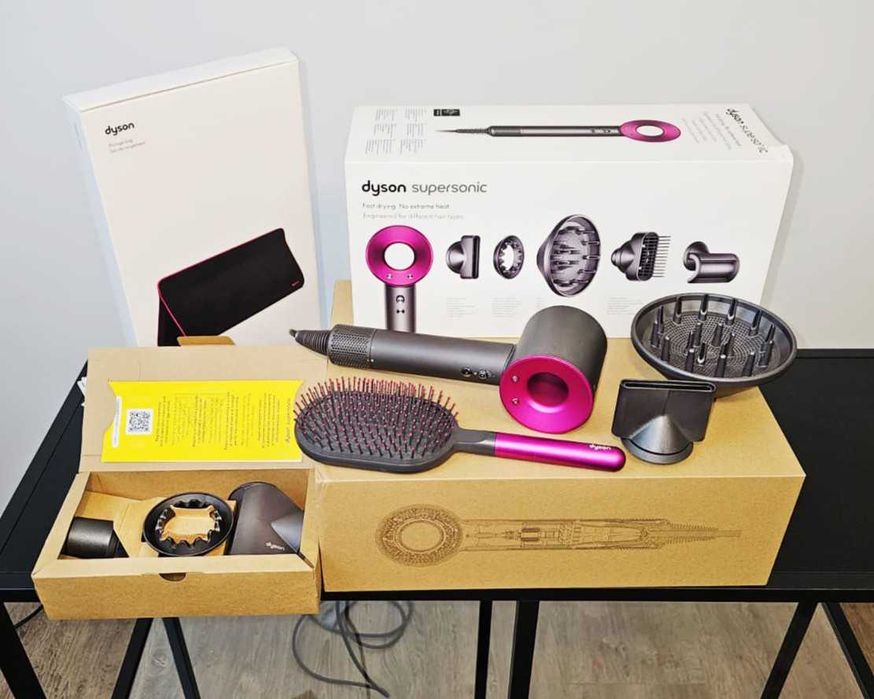 Dyson Supersonic HD07 – uscător de păr premium, 5 accesorii,Perie,Husă