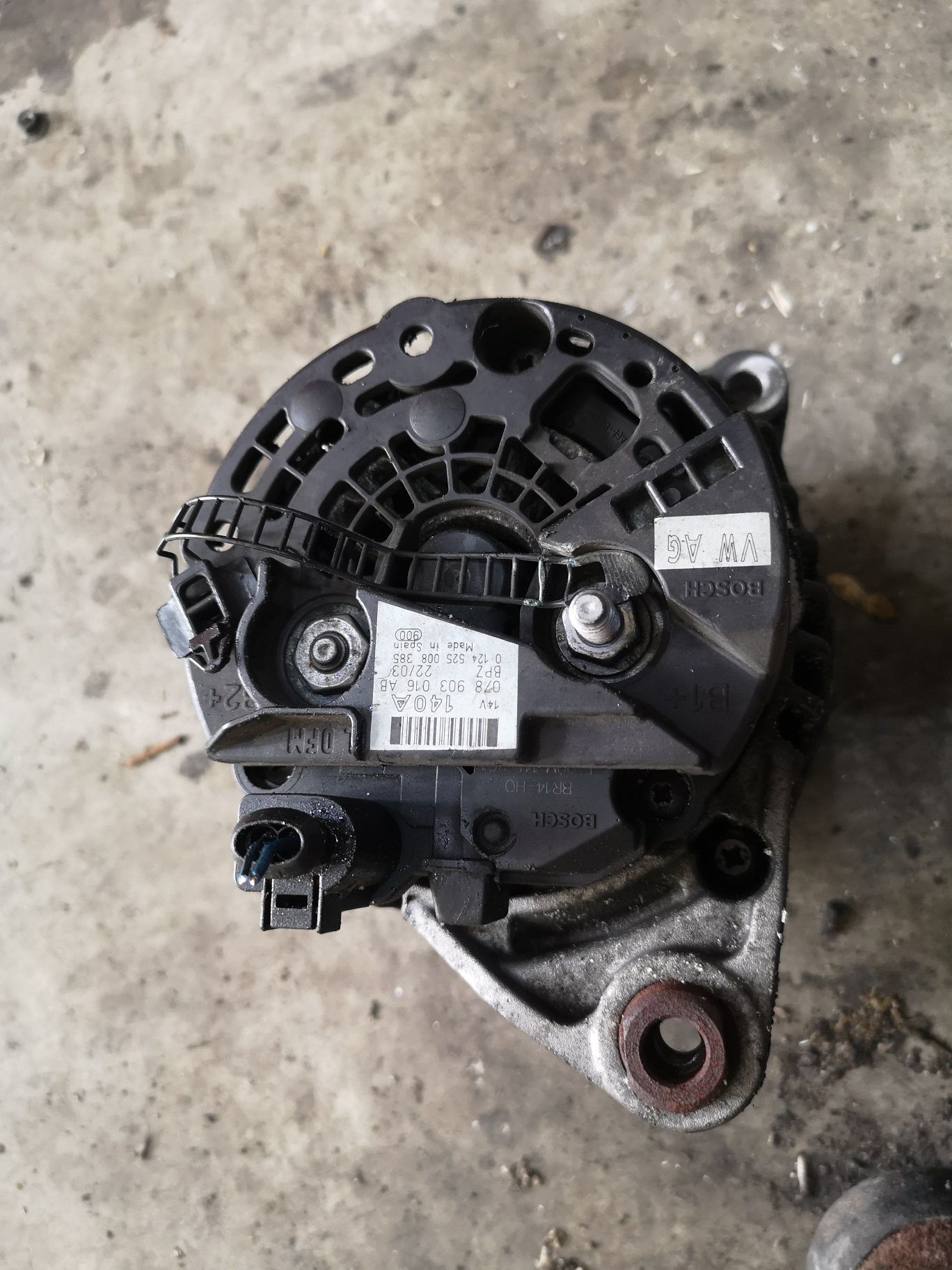 Alternator 140A 2.5 tdi BDH AUDI a6 c5 4B 2003