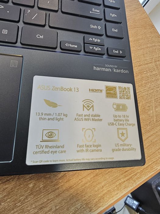 Laptop asus zenbook 13 oled