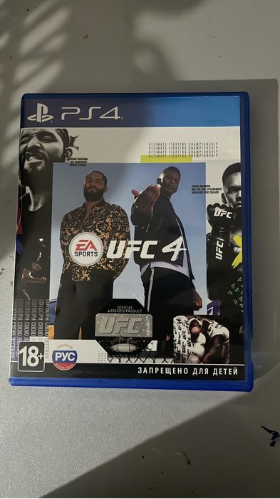 ufc 4 игра на ps 4