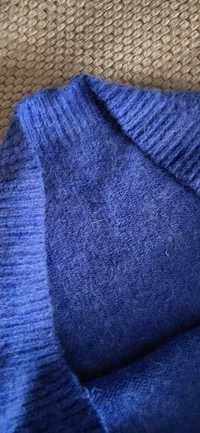 Pulover angora albastru xs/s