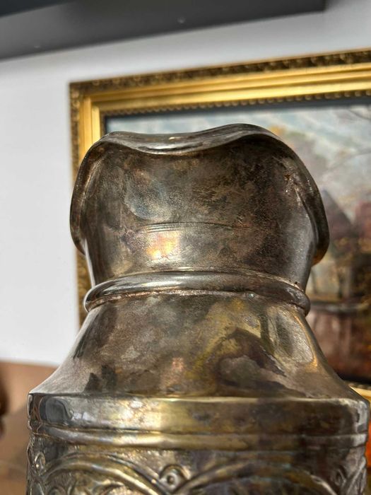 DN978 Vas mare argintat superb 1,76kg 35h 20 diametru