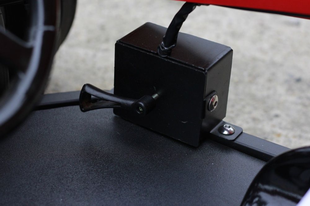 Masinuta-KART electric pentru copii RAZER GT echipat CU ROTI MOI #RED