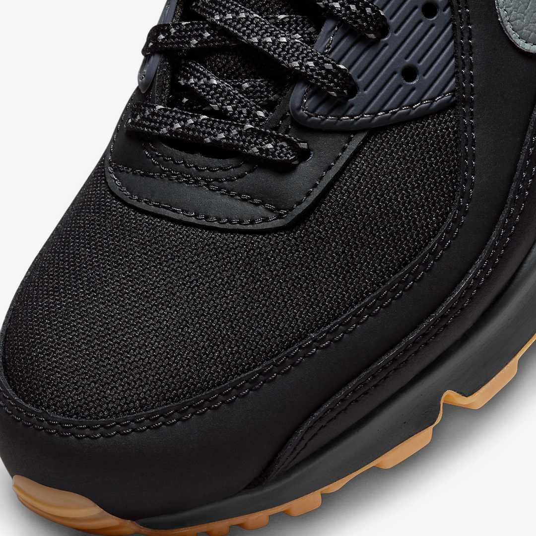 Nike - Air Max 90 Black Gum номер 38.5 дамски черни Оригинал Код 5702