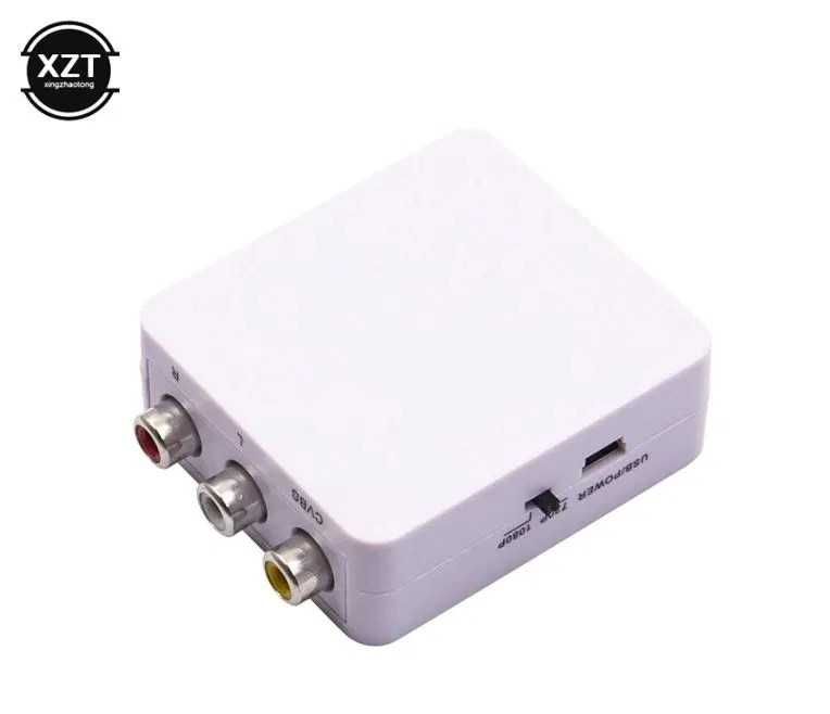 АКТИВЕН преходник AV,RCA(чинчове) към HDMI + Гаранция