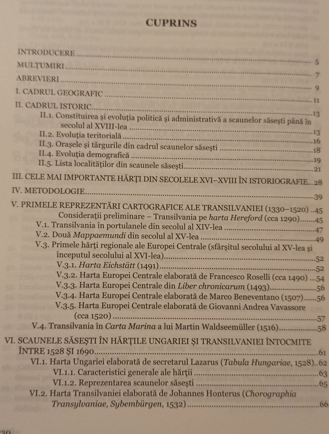 Scaunele săsești in documente cartografice din sec. 16-18, Andrei Nacu