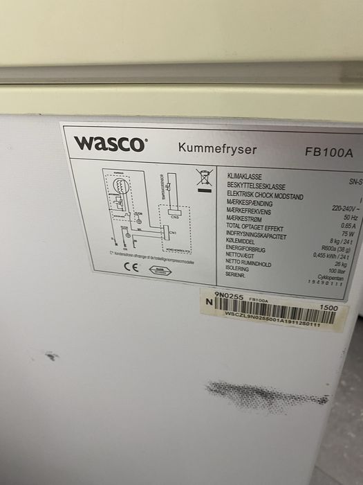 Фризер ракла Wasco