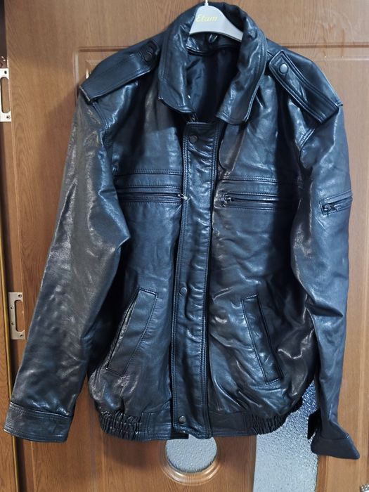 Geaca din piele naturala barbati