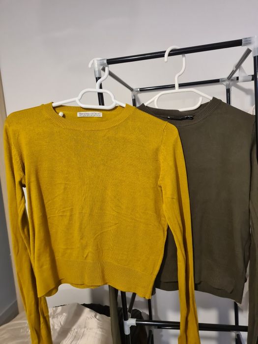 Pulovere scurte Bershka S