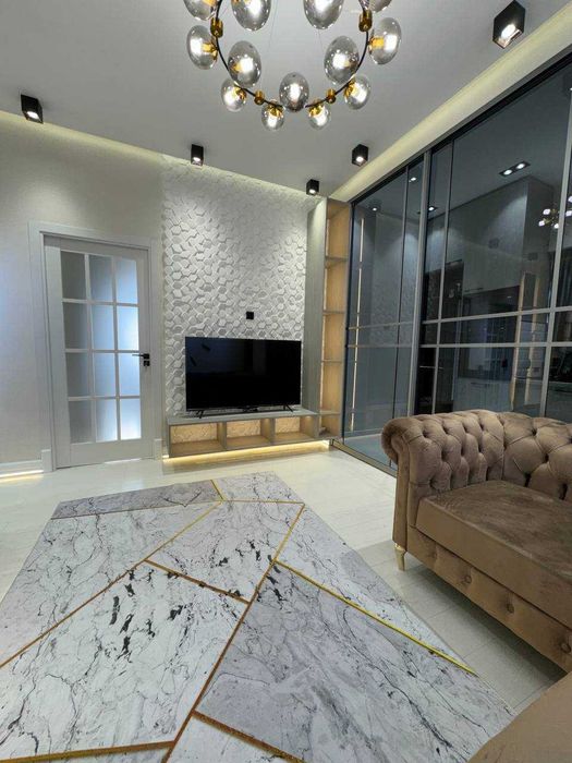 ЖК Silk Road 2-ком НОВАЯ квартира - Умный Дом! Сайрам М,Горький БИЙ