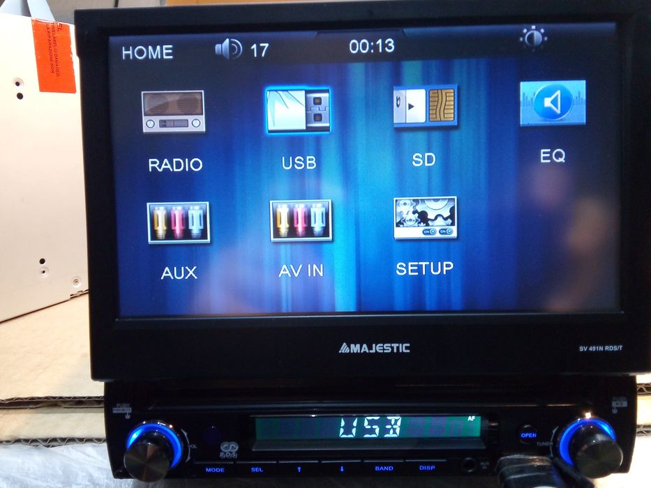 Dvd auto 1 din SV491N RDS/I, usb, mp3, dvd, WMA, DVX