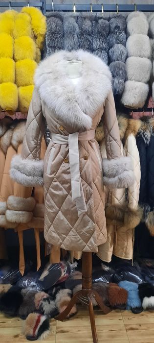 Ново Зареждане!Палто от естествен косъм/яке/сако