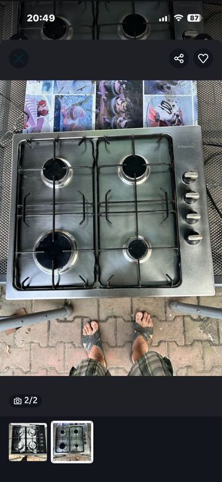 Vand aragaz cu patru ochiuri