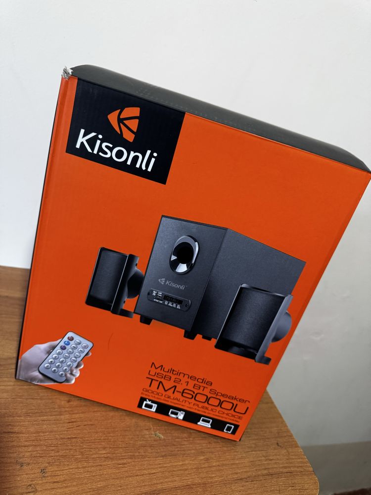 Kisonli TM-6000U Multimedia USB 2.1 BT Speaker