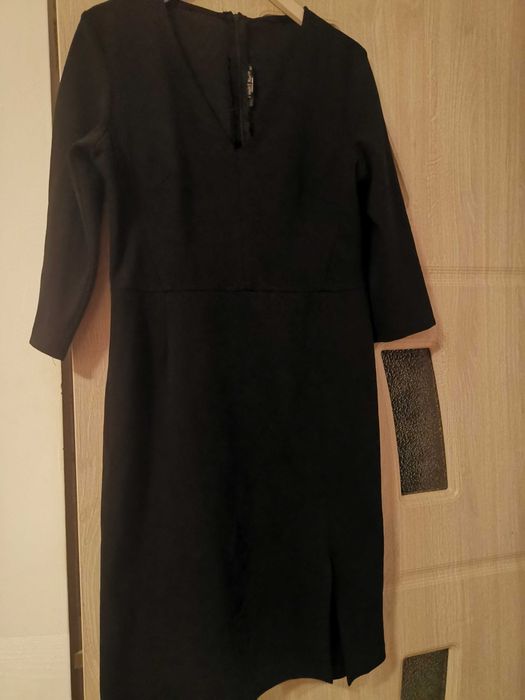 Rochie neagra cu fermoar