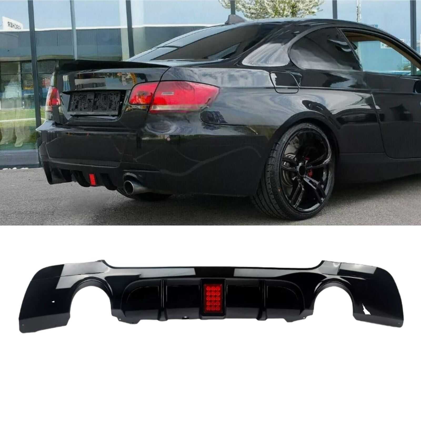 Difuzor cu LED 335 Style Prelungire Bara Spate BMW E92 E93 M pachet