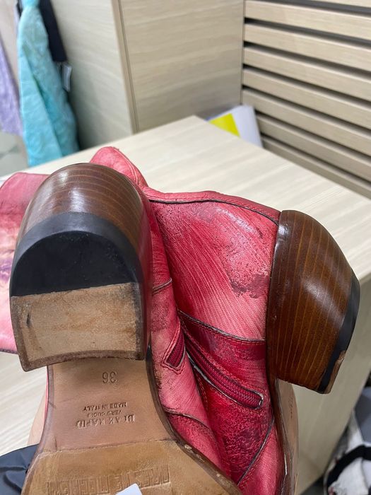 Cizme ciocate piele naturala 37