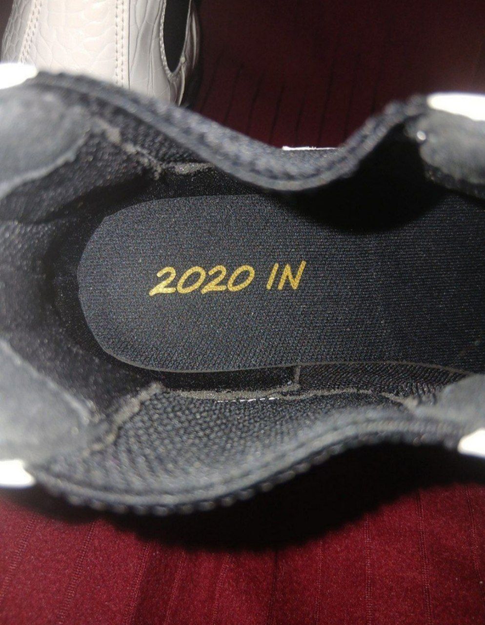 Привозные из Штатов, белые белые сапоги-челси 2020 IN