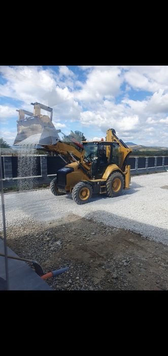 Inchiriez buldoexcavator, bobcat, excavator, cilindru compactor