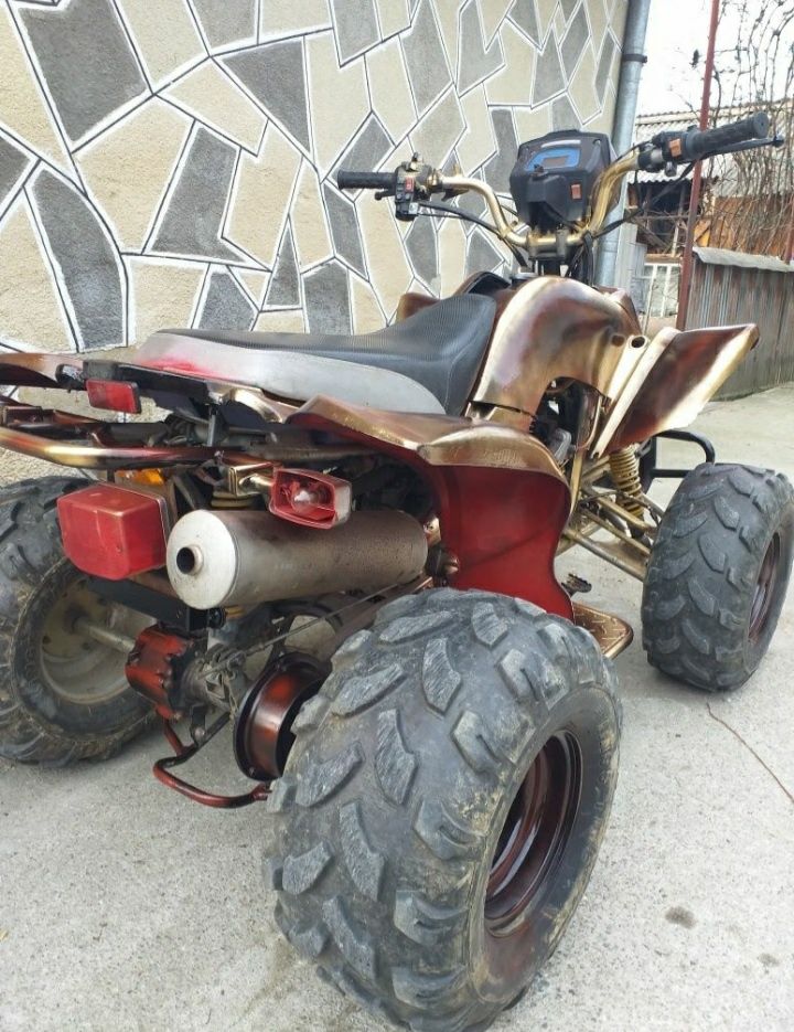 Vand / Schimb ATV de 200 cc pe catran înmatriculat Ro