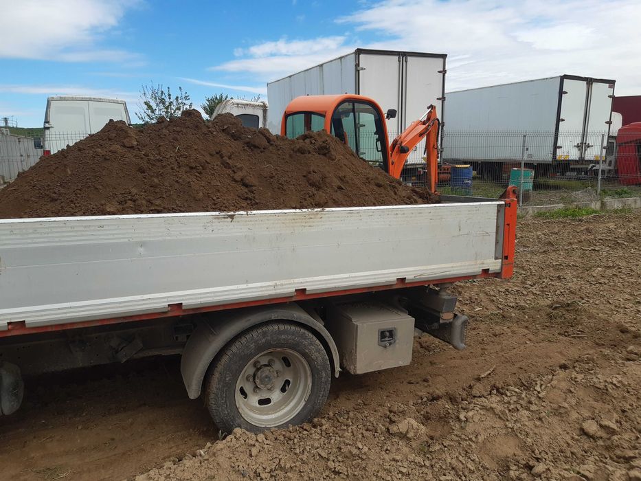 Pamant fertil  nisip decantor/negru