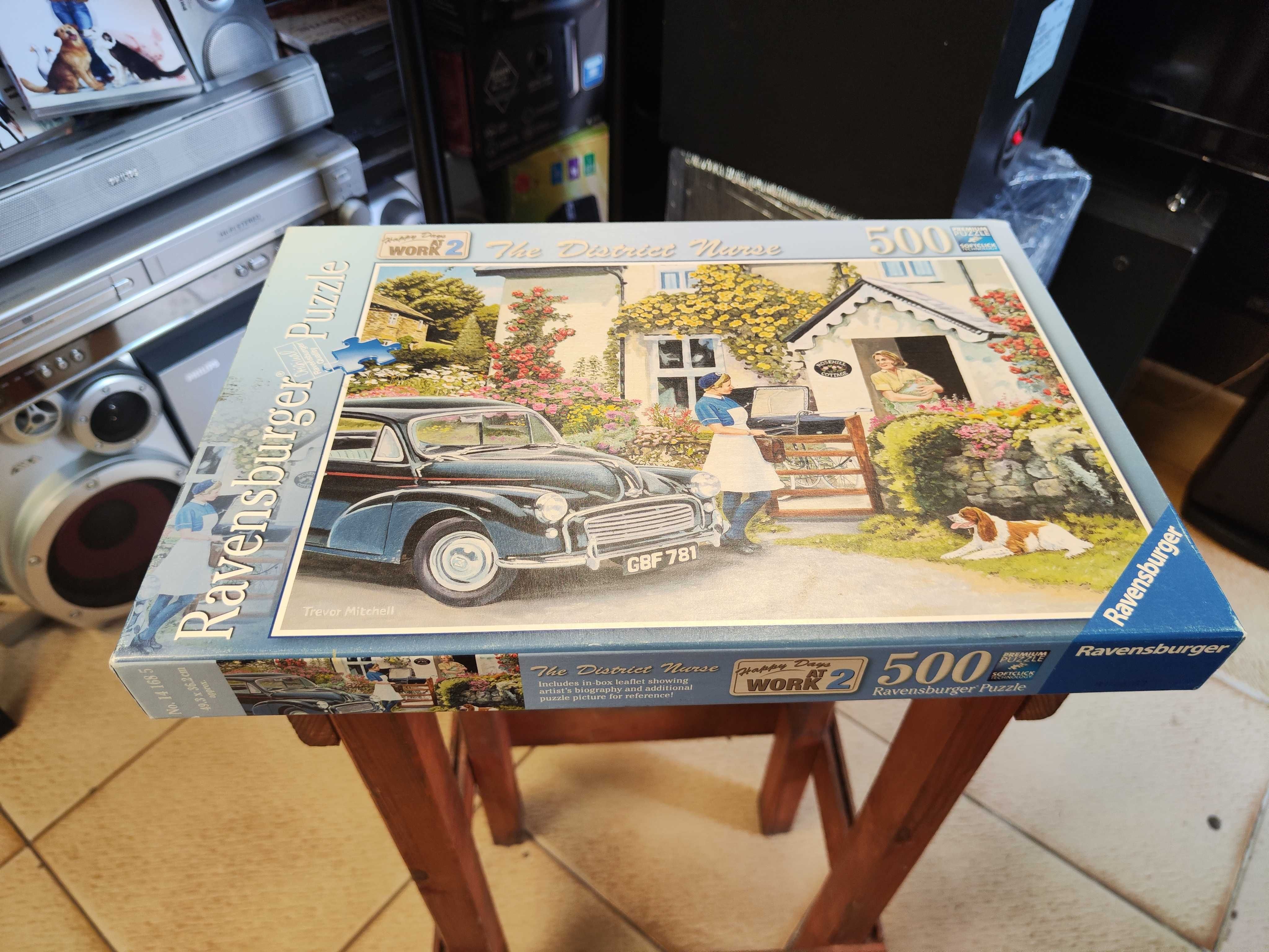 Пъзел от 500 части. Нов. 
Ravensburger Happy Days at Work The Distric