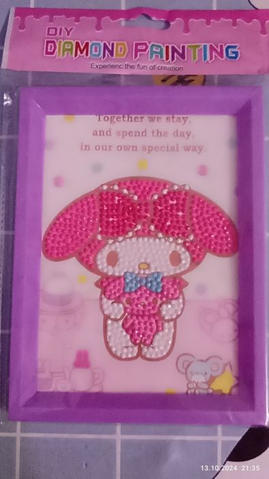 Продам готовую мозайку зайка