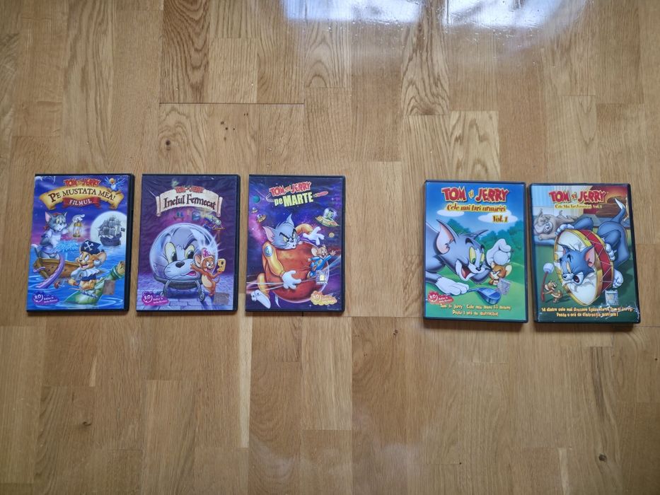 Colecție filme / desene animate pe DVD / CD