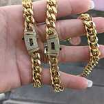 Set Monaco placat cu aur de 18 k
