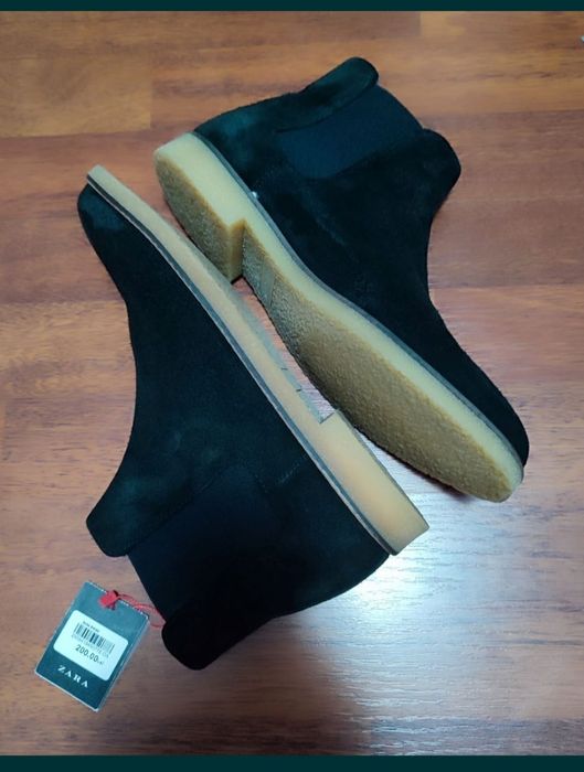 Ghete Zara piele nr 40 noi