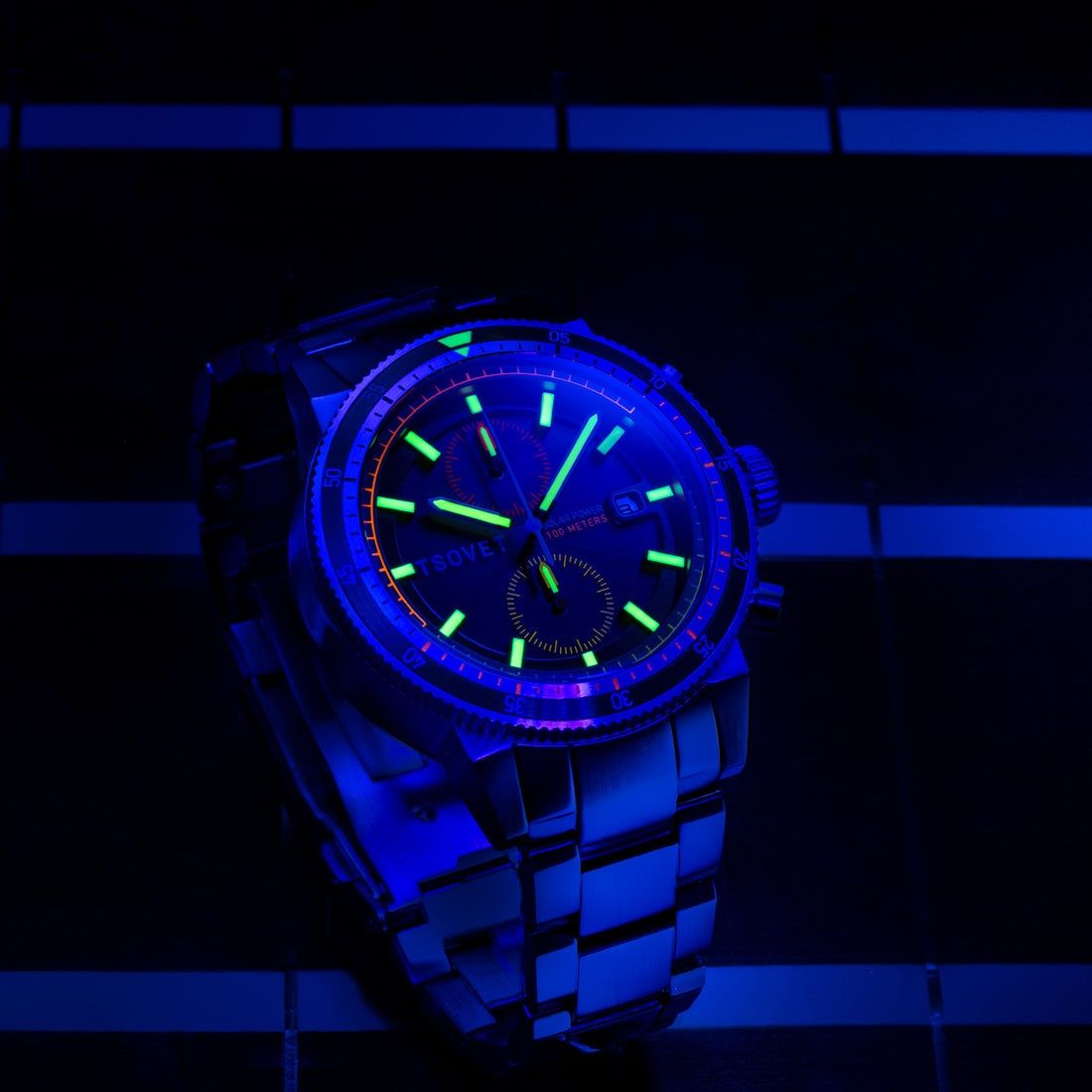 Часовник Tsovet Solar Power Chronograph