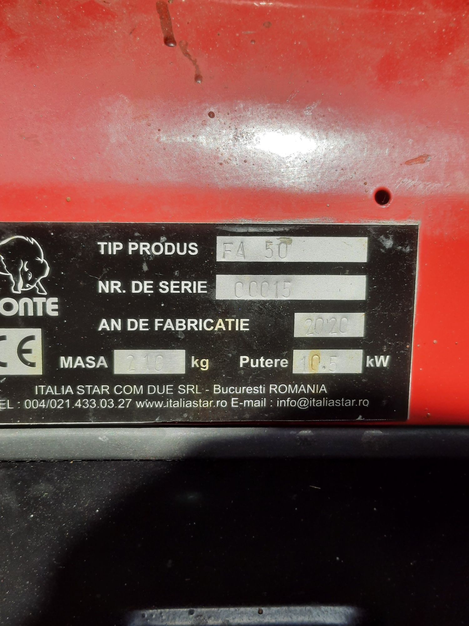 Pompa spuma poliuretanica Bisonte F50