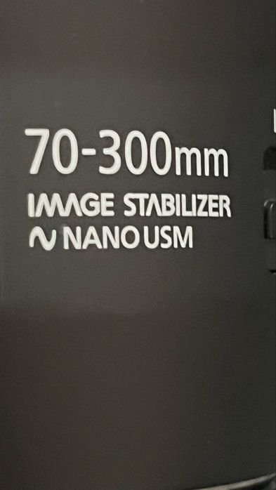 Obiectiv Canon 70-300mm f/4-5.6 IS II USM montura EF