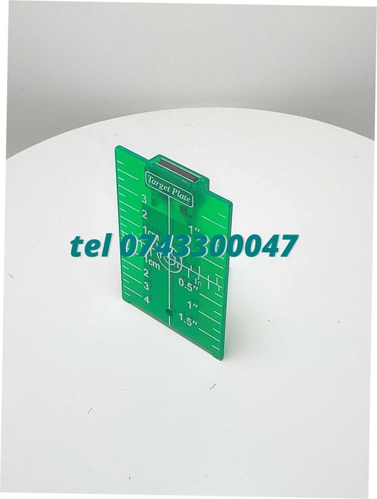 Placa Tinta Pentru Nivele Laser Plastic Verde Neo