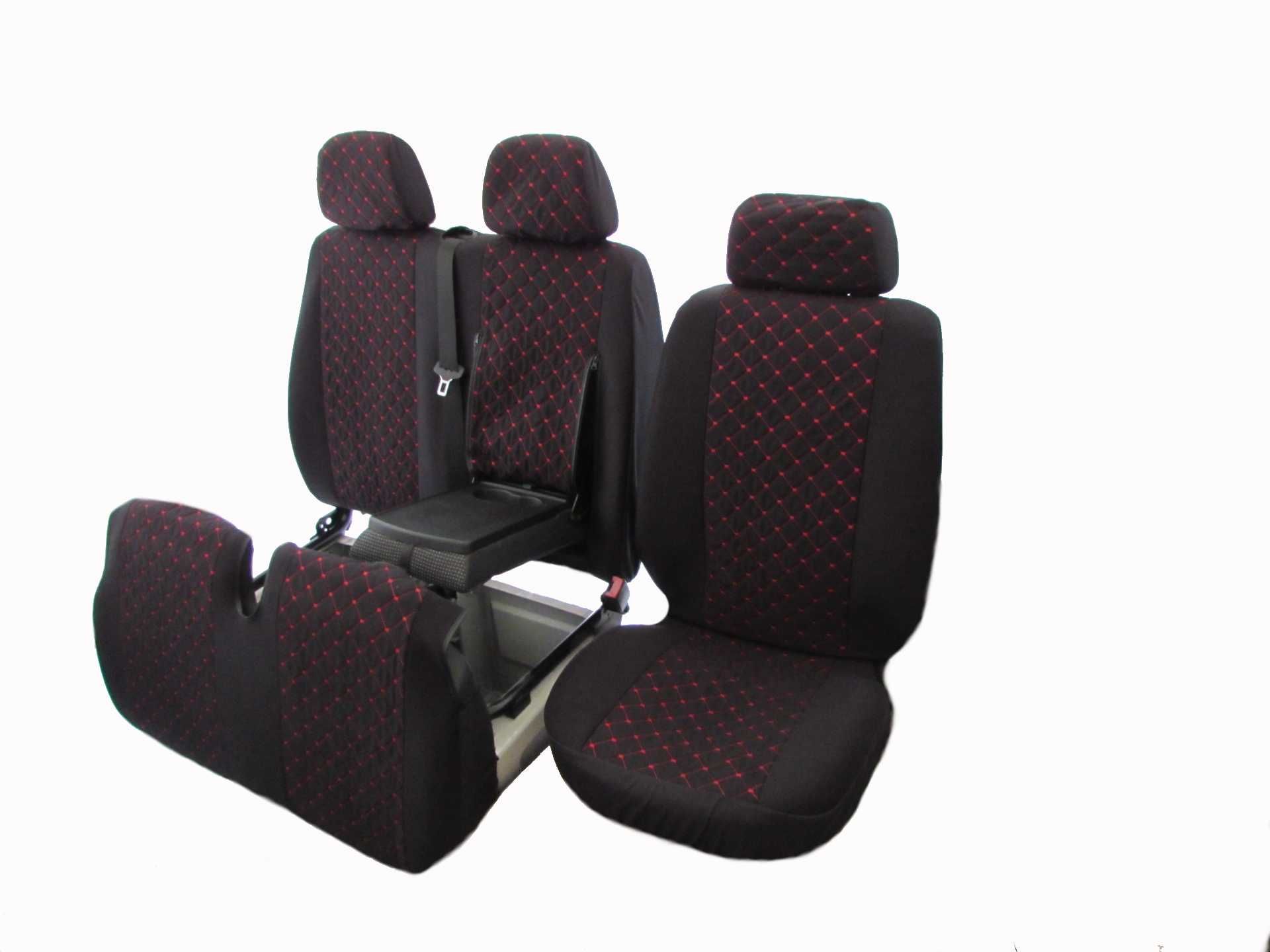 Калъфи за седалки 2+1 за Дукато Боксер Джъмпер Ducato Boxer Jumper